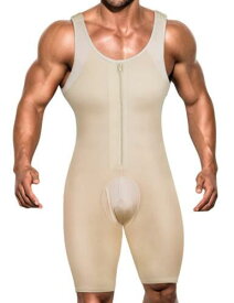 NonEcho Men Shapewear Tummy Control Full Body Shaper Slimming Bodysuit Plus Size レディース