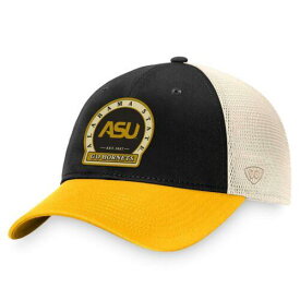 トップ オブ ザ ワールド Men's Top of the World Gold Alabama State Hornets Refined Trucker Adjustable Hat メンズ
