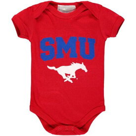 Two Feet Ahead アヘッド Infant Red SMU Mustangs Arch & Logo Bodysuit ユニセックス