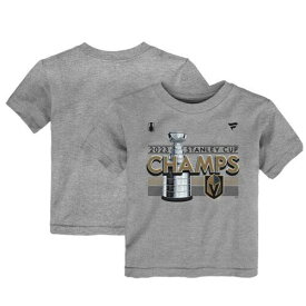 Infant Fanatics Heather Gray Vegas Golden Knights 2023 Stanley Cup Champions ユニセックス