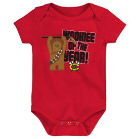 Outerstuff アウタースタッフ Infant Red Chicago Blackhawks Star Wars Wookie of the Year Bodysuit ユニセックス