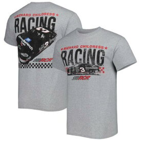 Checkered Flag Sports チェッカード フラッグ Men's Checkered Flag Heather Gray Richard Childress Racing Goodwrench Two-Sided メンズ