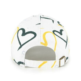 フォーセヴン Youth '47 White Oakland Athletics Adore Clean Up Adjustable Hat ユニセックス