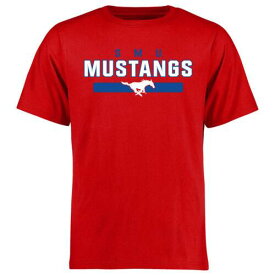 Fanatics Men's Red SMU Mustangs Team Strong T-Shirt メンズ