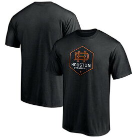 2023/12/25 Men's Fanatics Black Houston Dynamo Primary Logo T-Shirt メンズ