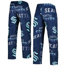 コンセプト スポーツ Men's Concepts Sport Deep Sea Blue Seattle Kraken Windfall Allover Microfleece メンズ