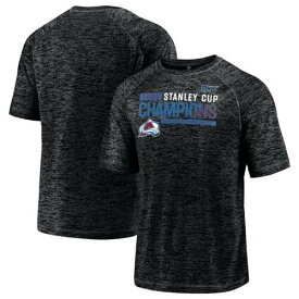 Men's Fanatics Black Colorado Avalanche 2022 Stanley Cup Champions Buzzer Beater メンズ