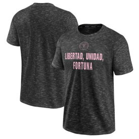 2023/12/25 Men's Fanatics Charcoal Inter Miami CF T-Shirt メンズ