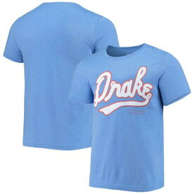 Men's Homefield Heathered Blue Drake Bulldogs Vintage Basketball T-Shirt メンズ