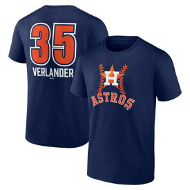 2023/12/25 Men's Fanatics Justin Verlander Navy Houston Astros Fastball Player Name & メンズ