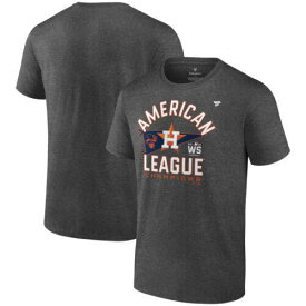 Men's Fanatics Heathered Charcoal Houston Astros 2021 American League Champions メンズ