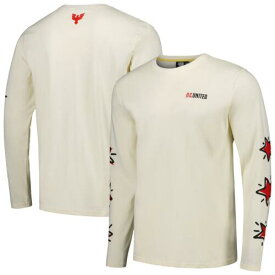 Sport Design Sweden Men's Cream D.C. United Local Heavy Long Sleeve T-Shirt メンズ