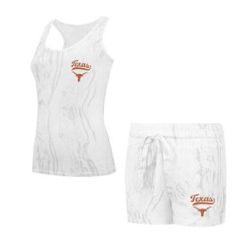 コンセプト スポーツ Women's Concepts Sport Texas Longhorns Quartz Tank Top & Shorts Set レディース