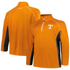 Men's Profile Tennessee Orange Tennessee Volunteers Big & Tall Quarter-Zip メンズ