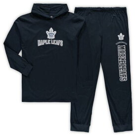 コンセプト スポーツ Men's Concepts Sport Navy Toronto Maple Leafs Big & Tall Pullover Hoodie & メンズ