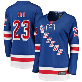 Women's Fanatics Adam Fox Blue New York Rangers Home Breakaway Jersey レディース