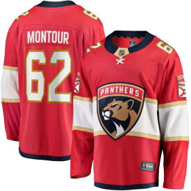 Men's Fanatics Brandon Montour Red Florida Panthers Home Breakaway Player Jersey メンズ