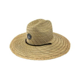 ボルコム Volcom Quarter FA21 Straw Hat (Natural) Outdoor Sun Fishing Cap メンズ