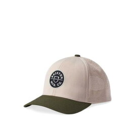 ブリクストン Brixton Crest Netplus MP Snapback Mesh Hat (Whitecap/Olive Surplus) Cap メンズ