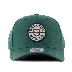 ブリクストン Brixton Crest C MP Snapback Hat (Spruce) 5-Panel Cap メンズ