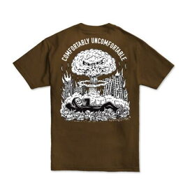 Sketchy Tank Lurking Class Comfortably Uncomfortable Short Sleeve Tee (Brown) T-Shirt メンズ