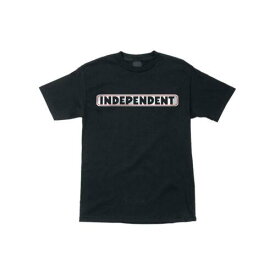インディペンデント Independent Truck Co. Bar Logo Short Sleeve Tee (Black) Skate T-Shirt メンズ