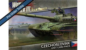 Battlefront Miniatures Czechoslovak Unit Cards (36 Cards) World War III Team Yankee NEW