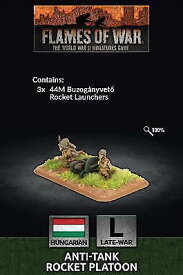 Battlefront Miniatures AntiTank Rocket Platoon Hungarian Flames of War