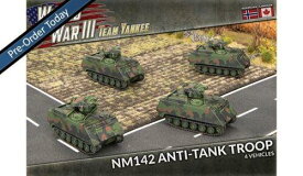 Battlefront Miniatures NM142 Anti-tank Troop Norwegian (x4) WWIII Team Yankee