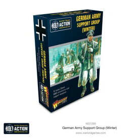 German Army (Winter) Support Group (HQ Mortar & MMG) Bolt Action Warlord Games