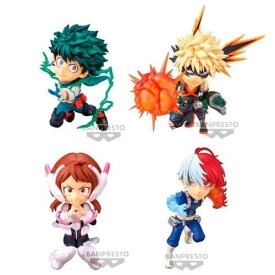 BANPRESTO BanprestoMy Hero Academia Bandai Spirits World Collectable Figure Set of 4