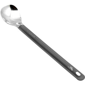 TOAKS Titanium Long Handled Spoon with Polished Bowl SLV-11 - Outdoor Camping ユニセックス