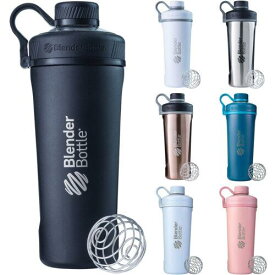 Blender Bottle Radian 26 oz. Stainless Steel Shaker Mixer Cup with Loop Top