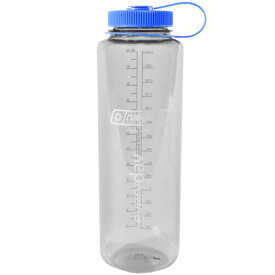 ナルゲン Nalgene Sustain 48 oz. Silo Tritan Wide Mouth Water Bottle - Gray/Blue ユニセックス