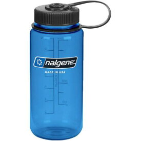 ナルゲン Nalgene Sustain 16 oz. Tritan Wide Mouth Water Bottle - Slate Blue/Black ユニセックス