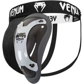Venum Competitor Titanium Series Groin Guard and Support - Black/Silver ユニセックス