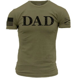 グラント Grunt Style Dad Defined T-Shirt - Military Green/Black メンズ