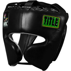 Title Boxing WBC Sparring Headgear - Black ユニセックス