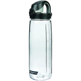 ナルゲン Nalgene Sustain 24 oz. Tritan On the Fly Water Bottle - Clear/Black メンズ