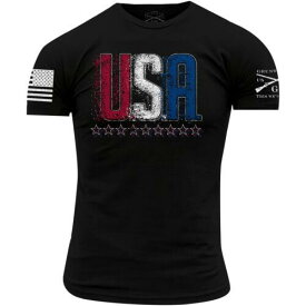 グラント Grunt Style U.S.A. Crewneck T-Shirt - Small - Black メンズ