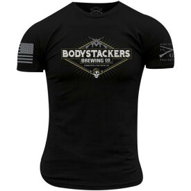 グラント Grunt Style Bodystackers Brewing T-Shirt - Medium - Black メンズ