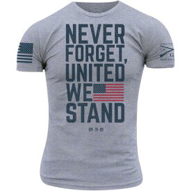 グラント Grunt Style United We Stand T-Shirt - Small - Heather Gray メンズ