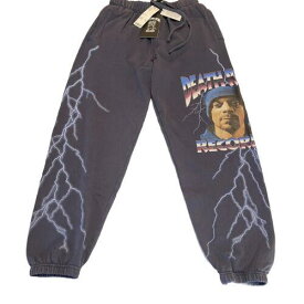 Urban Outfitters Death Row Records Sweatpants Lightning Snoop Dogg Small NWT Mens Blue メンズ