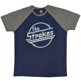Bravado The Strokes - OG Magna - Denim Blue & Grey Raglan t-shirt メンズ