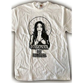 Fruit of the Loom フルーツオブザルーム Madonna - Homegirl- Rare Ex-Tour - Large White t-shirt メンズ