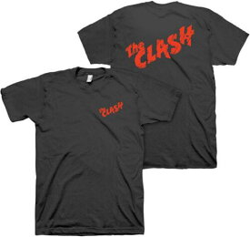 The Clash - Logo Front & Back - XL Black t-shirt メンズ