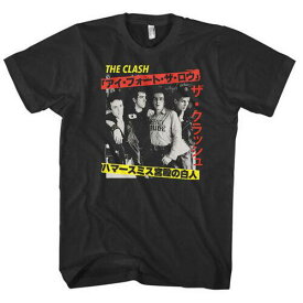 The Clash - Kanji - Black t-shirt メンズ
