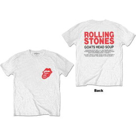 Bravado The Rolling Stones - Goats Head Soup with Tracklist - White t-shirt メンズ