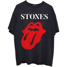 Bravado The Rolling Stones - Sixty Classic Vintage Solid Tongue - Black t-shirt メンズ