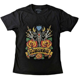 Scorpions - Traditional Tattoo - Black t-shirt メンズ